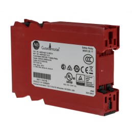 1 pcs - Rockwell Automation Dual-Channel Light Beam/Curtain, Safety Switch/Interlock Safety Relay, 230V ac, 2 Safety Contacts