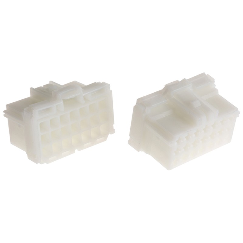 5 pcs - TE Connectivity, AMP MCP 2.8 Automotive Connector Socket 21 Way