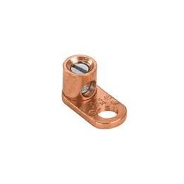 1 pcs : ML4-CY - Terminals Copper Mech Lug, 1 Hole 1.11 x .55