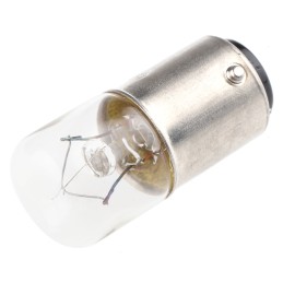 1 pcs - Eaton Incandescent Clear Bulb, BA15d 24 V