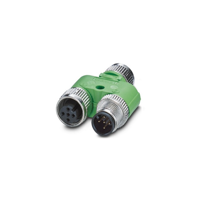 5 pcs - Phoenix Contact Circular Connector, M12 Connector, Plug and Socket