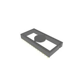 1 pcs : ICF-628-T-O - IC & Component Sockets .100' Surface Mount Screw Machine DIP Socket