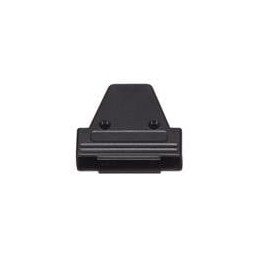 1 pcs : 975T025-010R011 - D-Sub Backshells 25P 3-WAY ENTRY BLACK PLASTIC