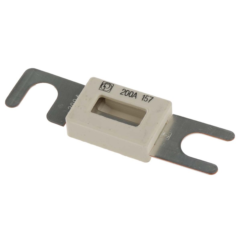 1 pcs - Littelfuse 200A Grey, White Fuse Strips Car Fuse, 80V dc