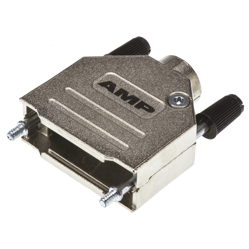 100 pcs - TE Connectivity ADK Series Zinc D Sub Backshell, 15 Way, Strain Relief