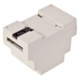 1 pcs - RS PRO Modular Enclosure Enclosure Type, 53.4 x 89.4 x 65.2mm, ABS DIN Rail Enclosure