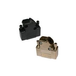 1 pcs : 971-050-030R121 - D-Sub Backshells 50P 45DEGREE DIECAST Ni PLATED BACKSHELL