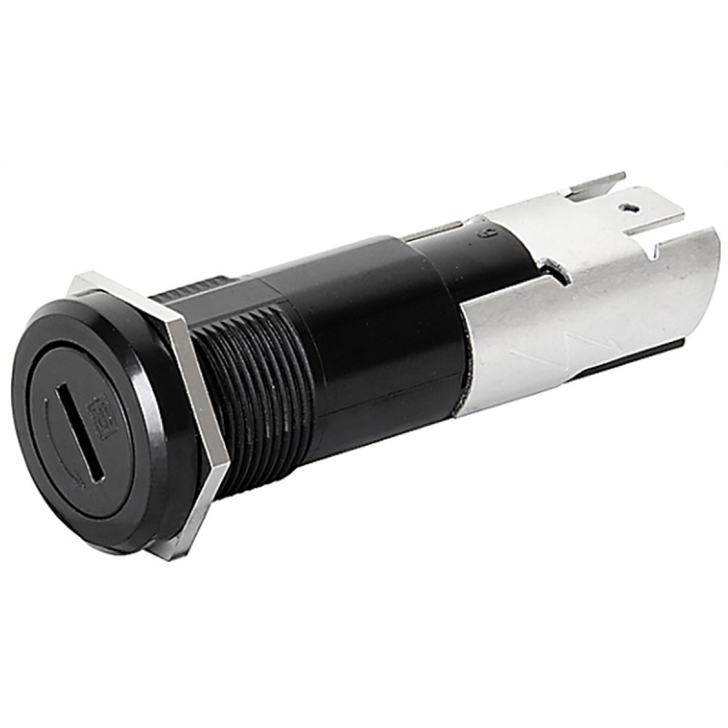 1 pcs - Schurter 16A Panel Mount Fuse Holder for 6.3 x 32, 5 x 20mm Fuse, 1P, 500V ac