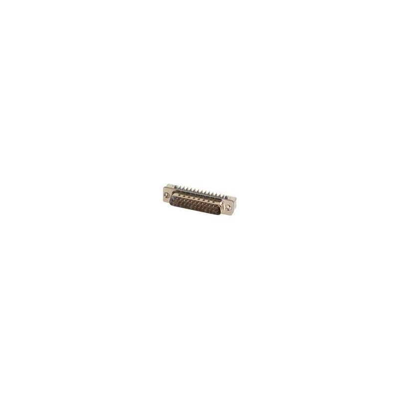 1 pcs : 09553666820741 - D-Sub Standard Connectors MALE 25P DIECAST4-40 10pin, PL2