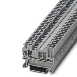 5 pcs - Phoenix Contact STB 2.5/1P Series Grey DIN Rail Terminal Block, 2.5mm²