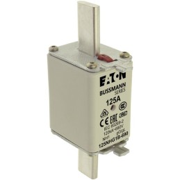 1 pcs - Eaton 125A Centred Tag Fuse, NH1, 690V ac