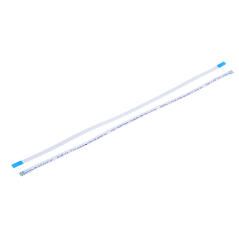 5 pcs - Wurth Elektronik 6876 Series FFC Ribbon Cable, 6-Way, 0.5mm Pitch, 200mm Length