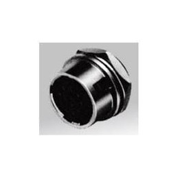 1 pcs : HR10A-10R-12S(72) - Circular Push Pull Connectors REC 12P FEM SLD GOLD