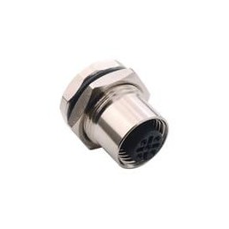 1 pcs : 859-005-203R004 - Circular Metric Connectors M12 5 Pos F Pan mnt Sold cup