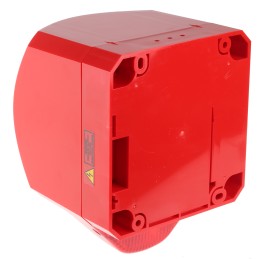 1 pcs - Klaxon Nexus 110 Series Red Sounder Beacon, 24 - 48 V ac, IP66, Base Mount, 116dB at 1 Metre