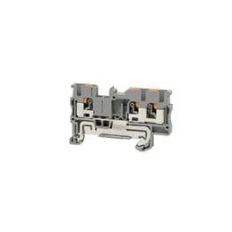 1 pcs : TBDR-10-25-GY - DIN Rail Terminal Blocks Terminal Block, Din Rail, 2.5mm Pitch, Grey