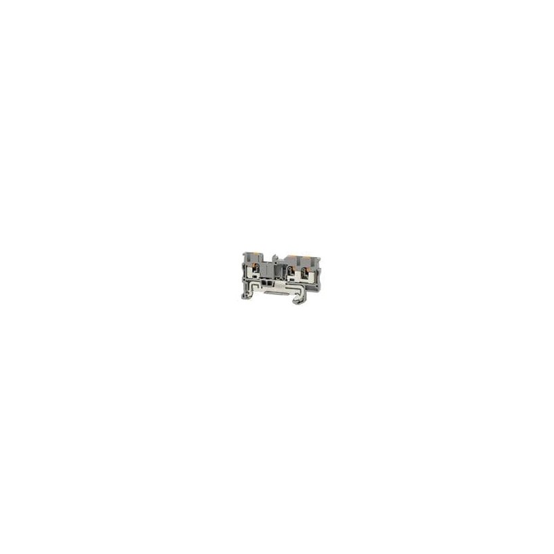 1 pcs : TBDR-10-25-GY - DIN Rail Terminal Blocks Terminal Block, Din Rail, 2.5mm Pitch, Grey