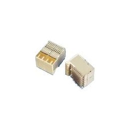 1 pcs : 73981-102LF - High Speed/Modular Connectors 5 ROW RECEPTACLE