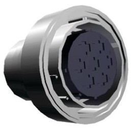 100 pcs - TE Connectivity Black Nylon Cable Clamp, 11.51mm Max. Bundle