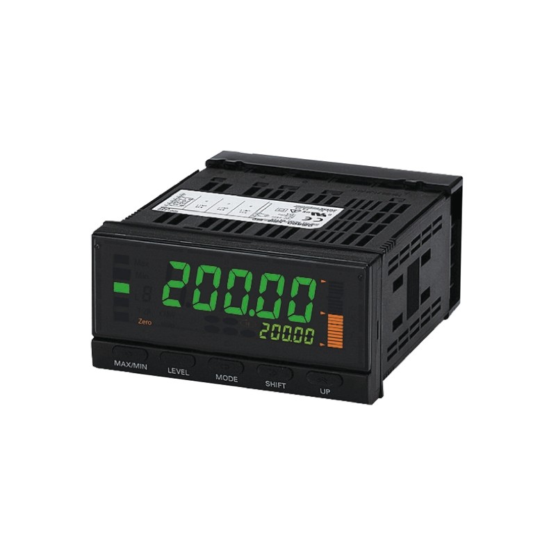 1 pcs - Omron LED Digital Panel Multi-Function Meter for Speed, Time, 45mm x 92mm