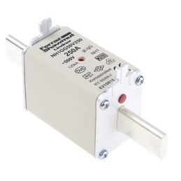 1 pcs - Mersen 250A NH Fuse, NH1, 500V ac