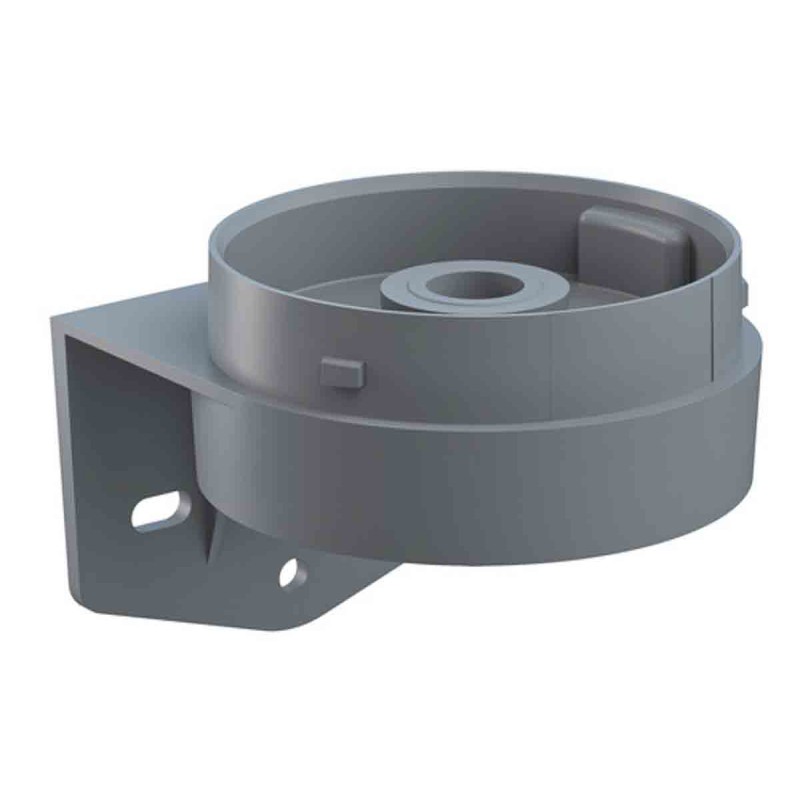 1 pcs - Werma IP66 Rated Grey Mounting Base for use with EvoSIGNAL Series