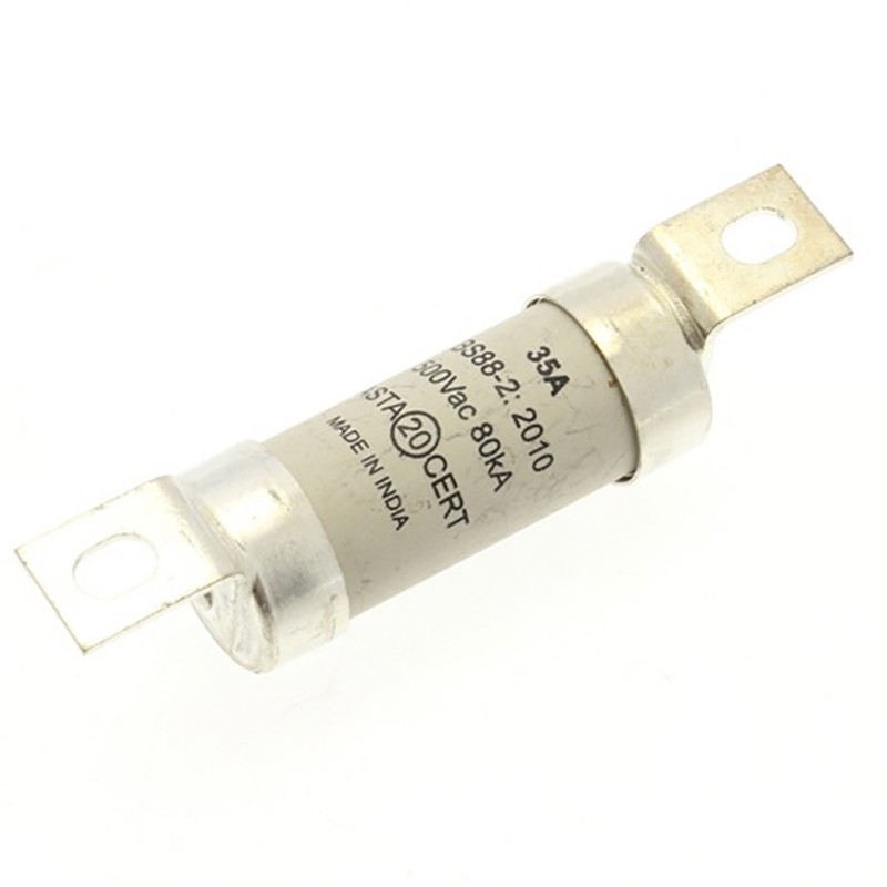 1 pcs - Eaton 35A Bolted Tag Fuse, A3, 500V ac, 73mm