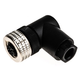 100 pcs - Hirschmann Circular Connector, 5 Contacts, Cable Mount, M12 Connector, Socket, Female, IP67, E Series