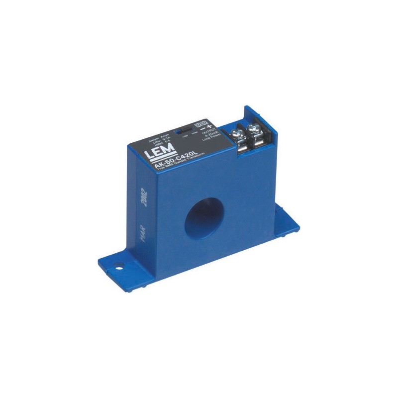 1 pcs - LEM AKR Series Current Transformer, 200A Input, 200:1, 4 - 20 mA Output, 19mm Bore, 24 V dc, 150 V ac