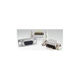 1 pcs : 163A16279X - D-Sub Standard Connectors DSUB SOLDER PIN STR 3mmTH PREC MCHND CNT