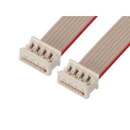 5 pcs - Molex Picoflex Series Flat Ribbon Cable, 1.27mm Pitch, 240mm Length, Picoflex IDC to Picoflex IDC