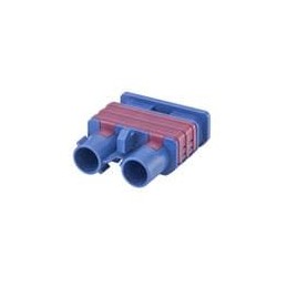 1 pcs : 59Z016-000C - RF Connector Accessories Plastic housing Plug Straight C Blue