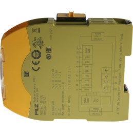 1 pcs - Pilz PNOZ m EF Series Input/Output Module, 8 Inputs, 4 Outputs, 24 V dc