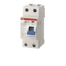 1 pcs - ABB F200 RCCB, 100A, 2 Pole, 30mA, Type A, 110V ac