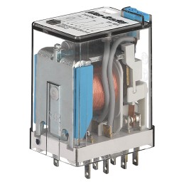 1 pcs - Rockwell Automation Plug In Non-Latching Relay, 24V dc Coil, 7A Switching Current, 4PDT