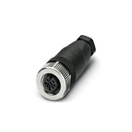 1 pcs : 1681127 - Circular Metric Connectors M12 SKT 4P PG7 BLK SACC-M12FS-4CON-PG7M