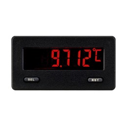 1 pcs - Red Lion CUB5RT LCD Digital Panel Multi-Function Meter, 54.6mm x 76.2mm