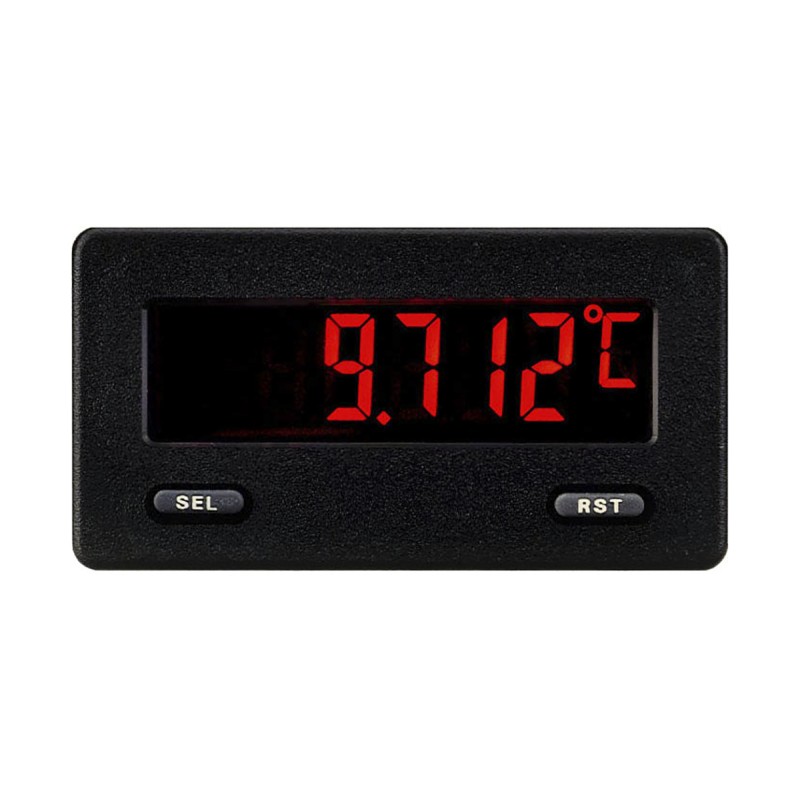 1 pcs - Red Lion CUB5RT LCD Digital Panel Multi-Function Meter, 54.6mm x 76.2mm