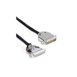 1 pcs : 3357-6225-1C - D-Sub Backshells D-SUB SHELL 25POS PLASTIC