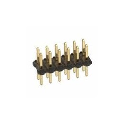 1 pcs : M22-2020805 - Headers & Wire Housings 8+8 DIL PIN HDR GOLD VERTICAL
