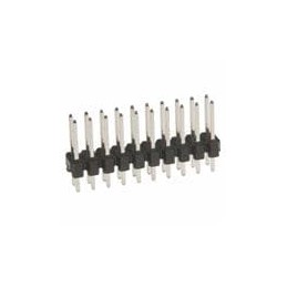 1 pcs : M20-9720945 - Headers & Wire Housings 09+09 DIL VERTICAL PIN HEADER GOLD HT