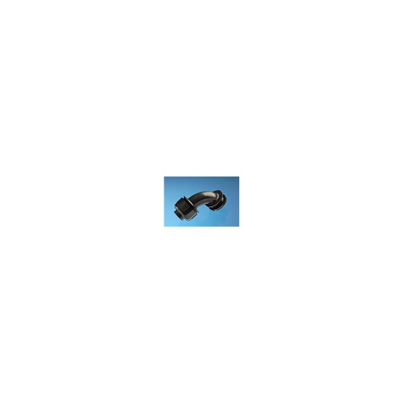 1 pcs : RLC1/2 BK076 - Conduit Fittings & Accessories RT ANGLE WATER TIGHT 1C PC/PKG BLACK