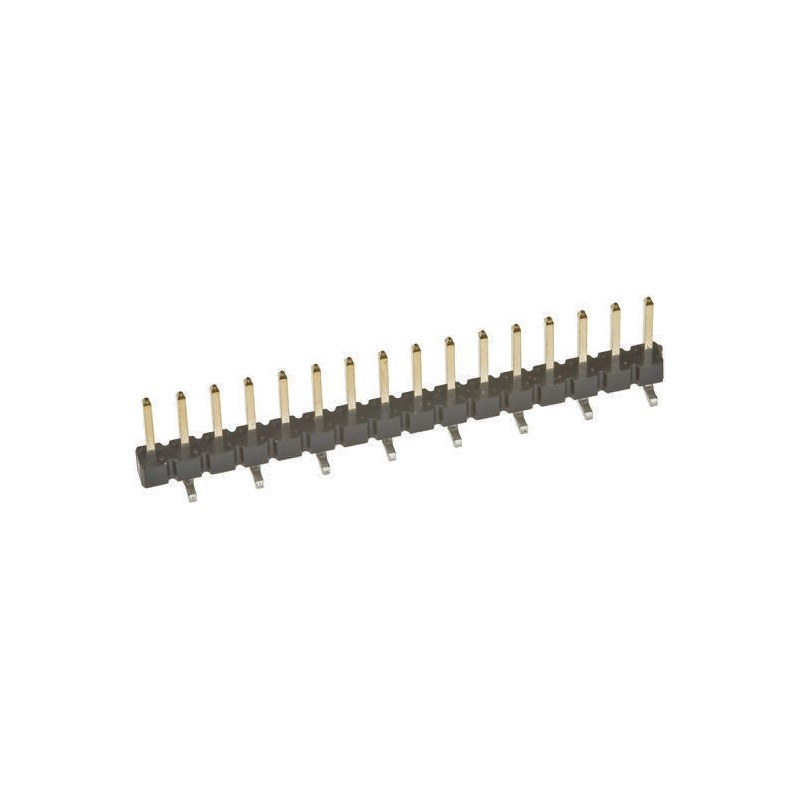 5 pcs - Amphenol Communications Solutions BergStik Series Straight Surface Mount Pin Header, 10 Contact(s), 2.54mm Pitch, 1