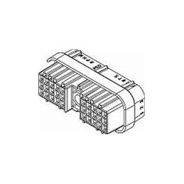 1 pcs : 12034405 - Automotive Connectors CONN 30 F M/P 150 NAT SLD