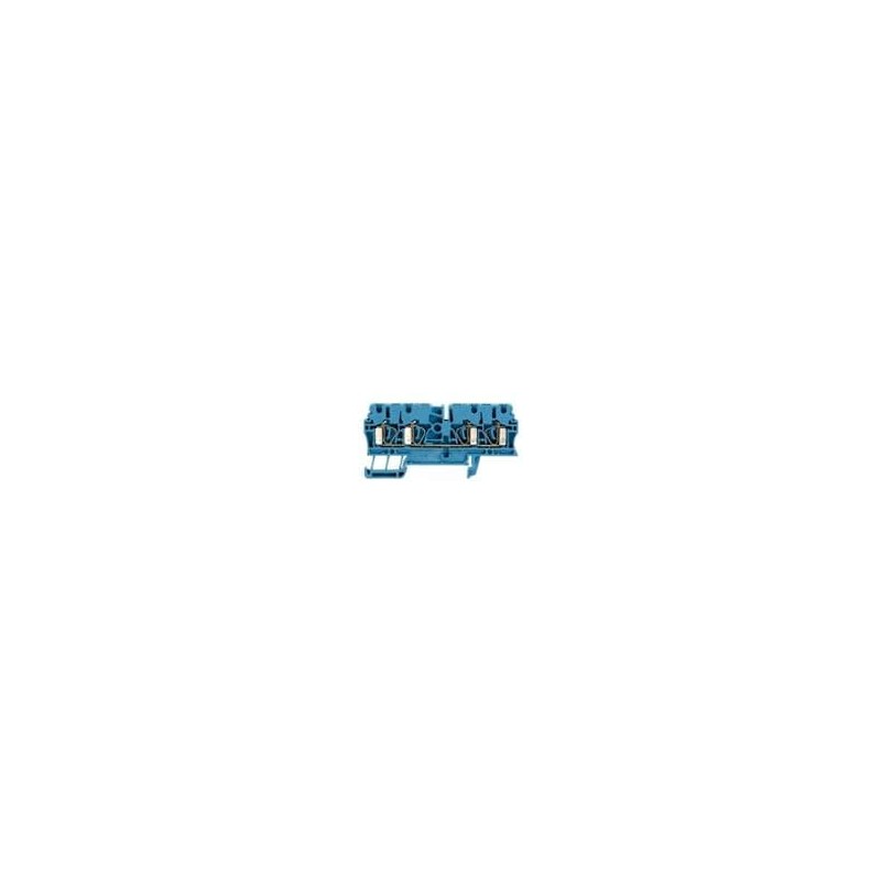 1 pcs : 1608580000 - DIN Rail Terminal Blocks ZDU 2.5/4AN BL
