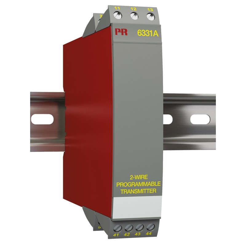 1 pcs - PR Electronics 6331A Temperature Transmitter Temperature Input, 7.2 - 35 V dc, -40 - +60 °C