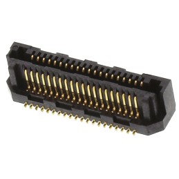 5 pcs - Samtec LSS Series Straight Surface Mount PCB Header, 40 Contact(s), 0.635mm Pitch, 2 Row(s), Shrouded