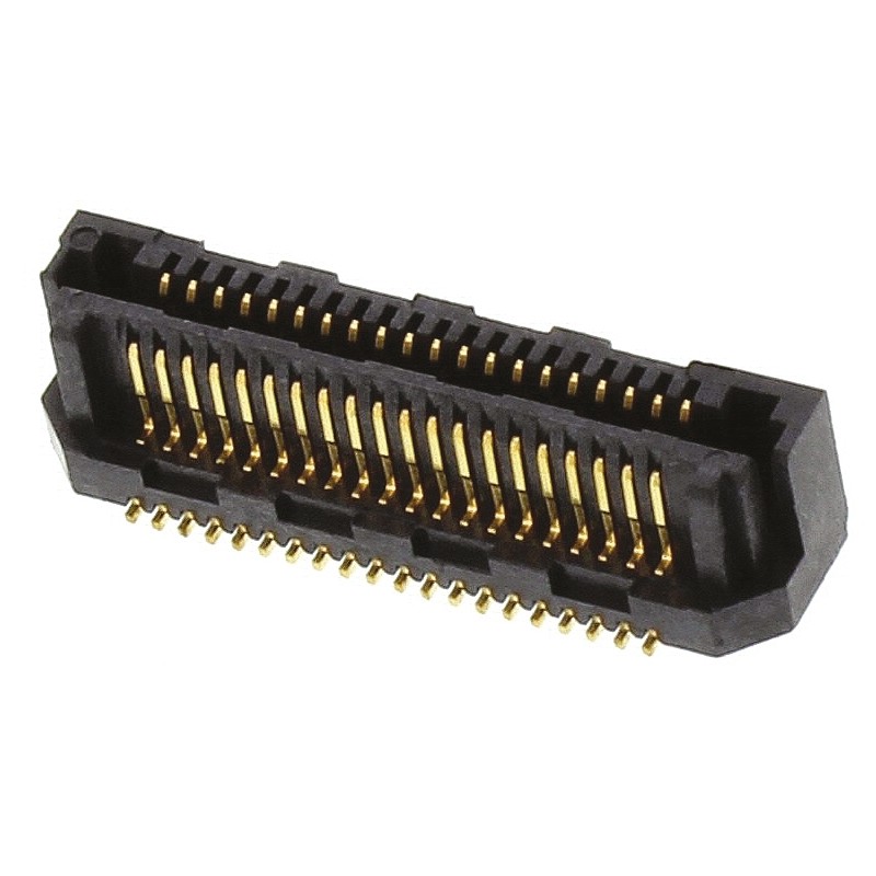 5 pcs - Samtec LSS Series Straight Surface Mount PCB Header, 40 Contact(s), 0.635mm Pitch, 2 Row(s), Shrouded