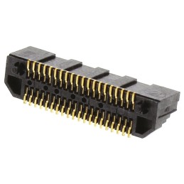 5 pcs - Samtec LSS Series Straight Surface Mount PCB Header, 40 Contact(s), 0.635mm Pitch, 2 Row(s), Shrouded