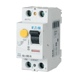 1 pcs - Eaton RCD, 40A, 2 Pole, 30mA, Type A, 230V ac